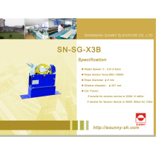 Regulador de sobrevelocidad del elevador para el sistema de seguridad (SN-SG-X3B)